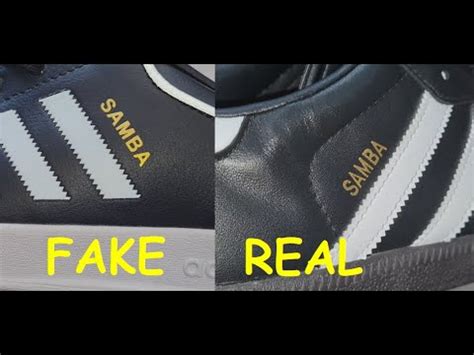 how to tell fake adidas samba|adidas samba genuine.